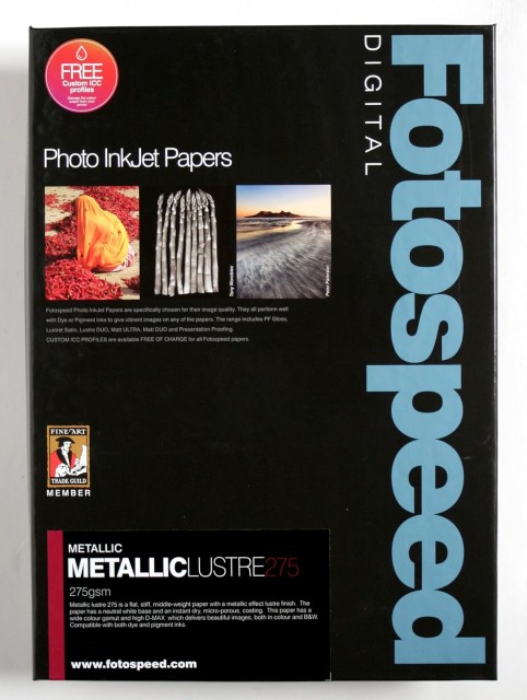 Fotospeed Fotospeed Metallic Lustre, 275gsm, A3 Plus - 25 sheets
