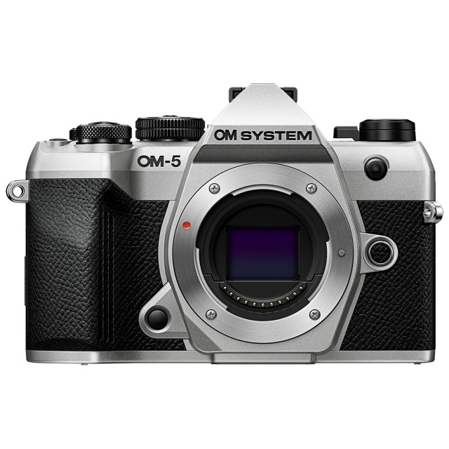 OM System OM SYSTEM OM-5 Mark II Mirrorless camera body, Silver