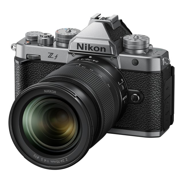 Nikon Nikon Zf SL Mirrorless Camera with 24-70 zoom lens and promo case, Silver