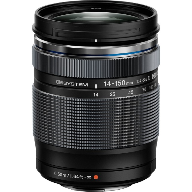 OM System OM SYSTEM M.Zuiko Digital 14-150mm F4.0-5.6 II lens, black
