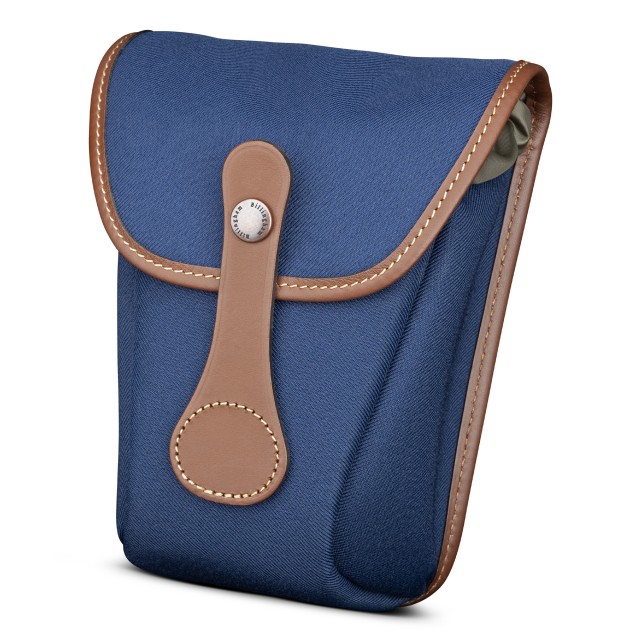 Billingham Billingham Avea 8 Pouch, Navy Fibrenyte-Chocolate Trim