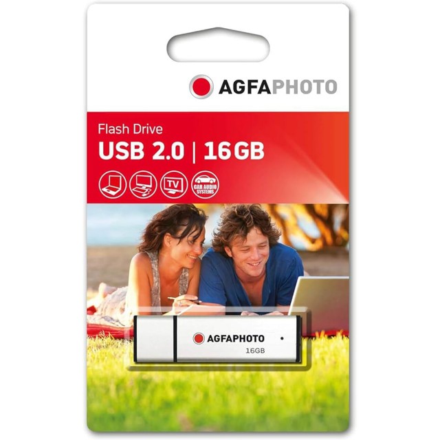 Sundry AGFAPHOTO Pen Drive, USB 2.0 16GB Silver