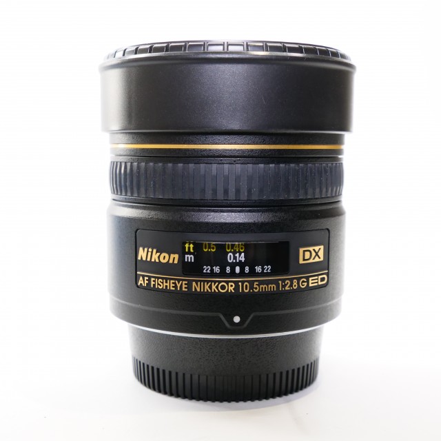 Nikon Used Nikon AF Fisheye Nikkor 10.5mm f2.8G ED DX lens