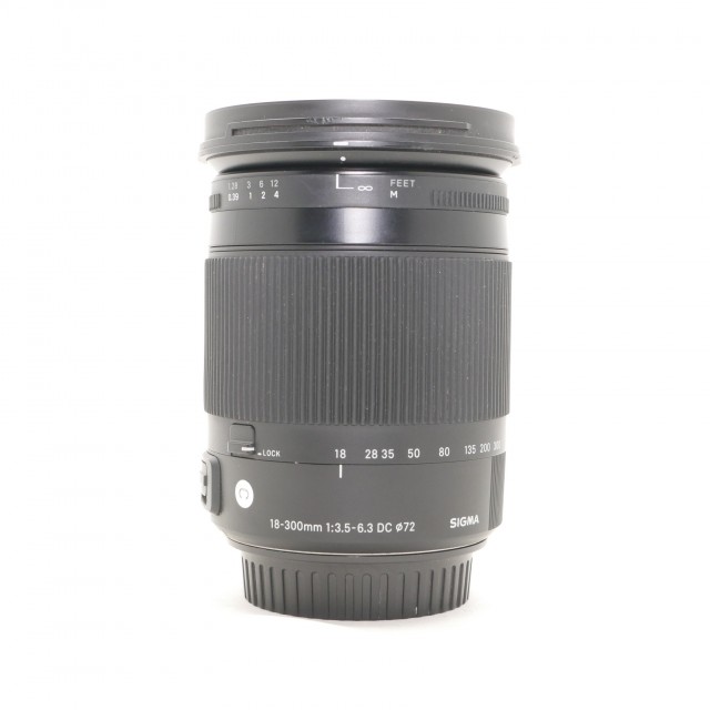 Sigma Used Sigma 18-300mm f3.5-6.3 DC Macro Comtemporary lens for Canon EOS