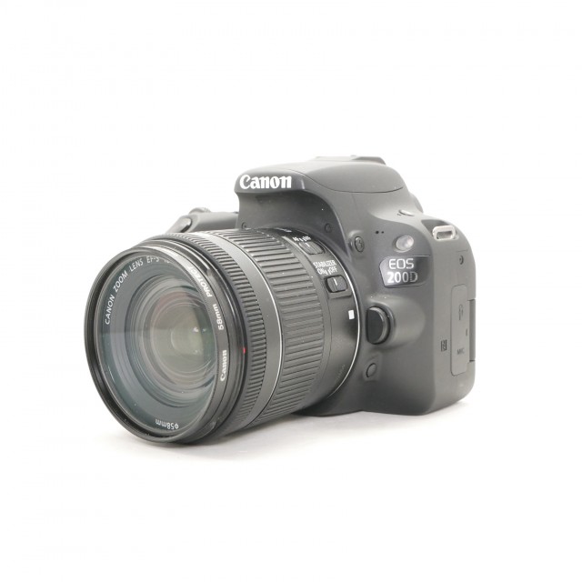 Canon Used Canon EOS 200D DSLR with 18-55mm IS STM lens