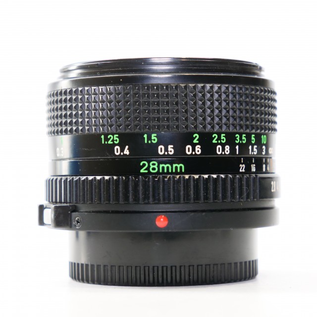 Canon Used Canon FD 28mm f2.8 lens