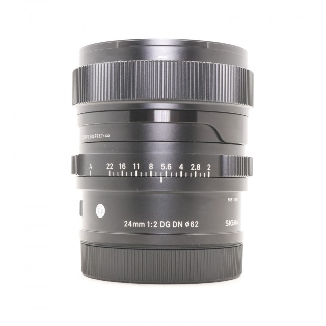 Sigma Used Sigma 24mm f2 DG DN Contemporary lens for Lumix L-mount