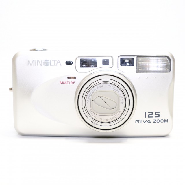 Sundry Used Minolta 125 RIVA Zoom 35mm compact camera