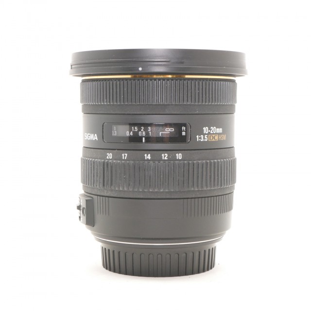Sigma Used Sigma 10-20mm f3.5 EX DC lens for Canon EOS