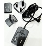 Hahnel ProCube2 AC/DC adapter with three plugs