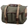 Billingham 335 MKII Shoulder bag, Sage Fibrenyte-Chocolate Trim