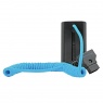 Kondor Blue Coiled D-Tap Cable, Blue