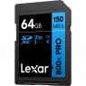 Lexar Lexar 64GB SDXC Blue R150/W104MB/s V30