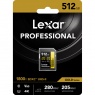 Lexar Lexar 512GB SDXC Gold UHS-II R280/W205MB/s V60