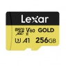 Lexar 256GB microSDXC Gold UHS-II R280/W180MB/s V60