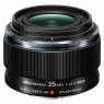 OM SYSTEM M.Zuiko Digital ED 25mm F1.8 II lens, black