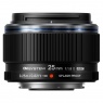 OM System OM SYSTEM M.Zuiko Digital ED 25mm F1.8 II lens, black