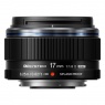OM System OM SYSTEM M.Zuiko Digital ED 17mm F1.8 II lens, black