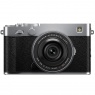 Fujifilm Fujifilm X-E5 Mirrorless Camera with XF23mm F2.8 R WR, Silver