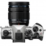 OM System OM SYSTEM OM-5 Mark II Mirrorless camera with 12-45mm Pro lens, Silver