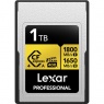 Lexar 1TB CFexpress 4.0 Type A GOLD, R1800/W1650MB/s, VPG400