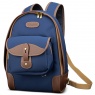 Billingham Billingham 35 Rucksack, Navy Fibrenyte-Chocolate Trim