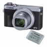 Canon PowerShot G7 X Mark III Digital Camera, Battery Kit, Silver