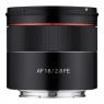 Samyang AF 18mm f2.8 lens for Sony FE  | Unsealed box